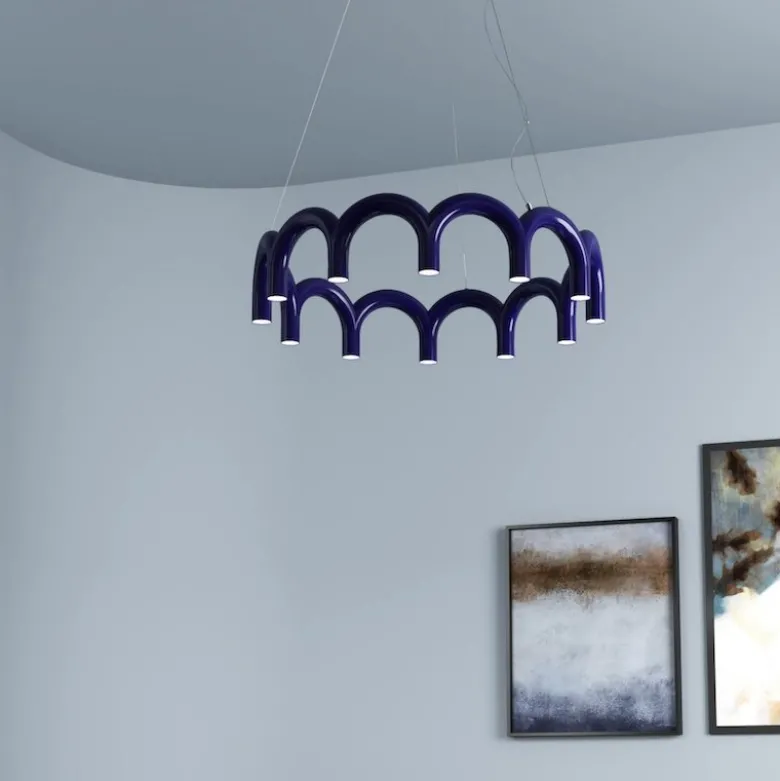 Arch Circle 98 taklampa blå