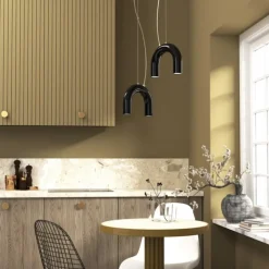 Arch Single taklampa svart