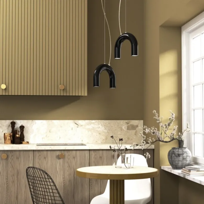 Arch Single taklampa svart