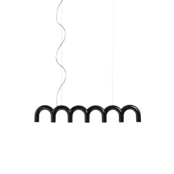 Arch Straight taklampa svart