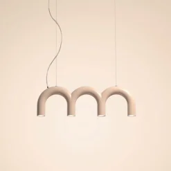Arch Triplette taklampa nude