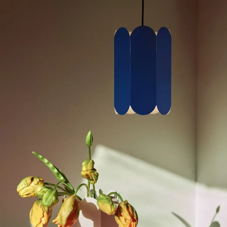 Arcs lampskärm kobalt blå