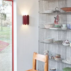 Arcs vägglampa Sconce kobalt blå