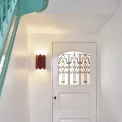 Arcs vägglampa Sconce sjögrön