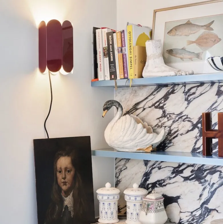 Arcs vägglampa Switch kobalt blå
