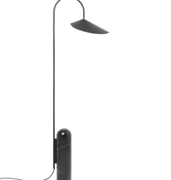 Arum golvlampa svart