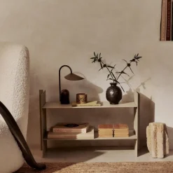Arum portabel bordslampa mörk choklad