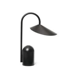 Arum portabel bordslampa svart