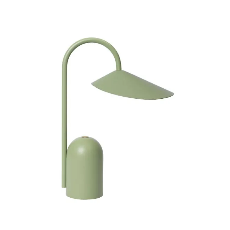 Arum portabel bordslampa te grön