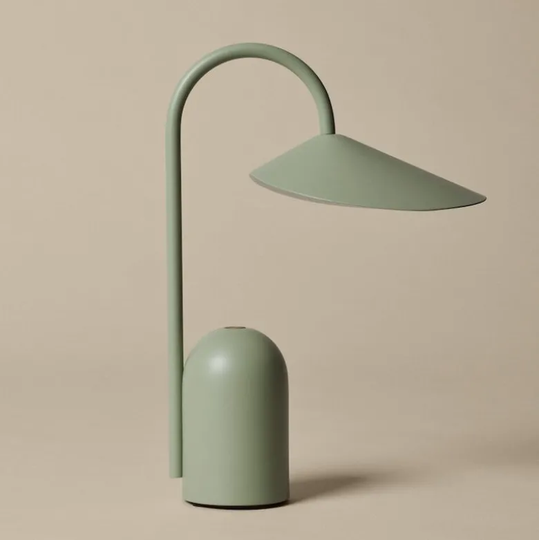 Arum portabel bordslampa te grön