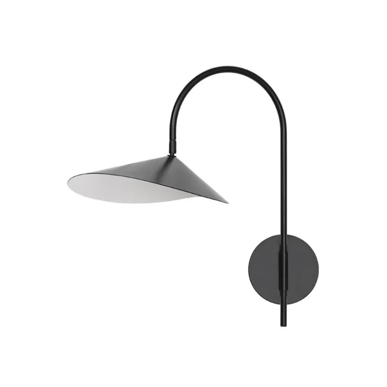 Arum Swivel vägglampa hardwired svart