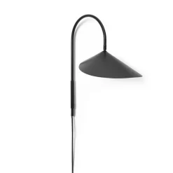 Arum swivel vägglampa svart
