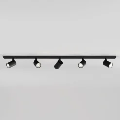 Ascoli five bar spotlight matt svart