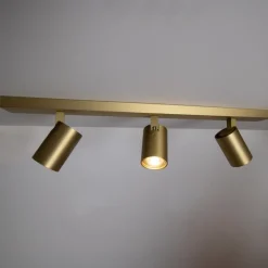 Ascoli triple bar spotlight matt mässing