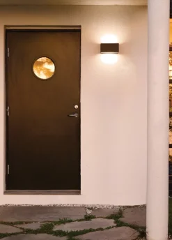Asker vägglampa Grafit
