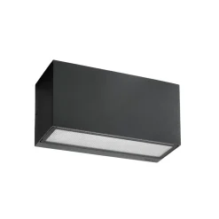 Asker vägglampa Grafit