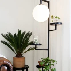 Astoria golvlampa svart