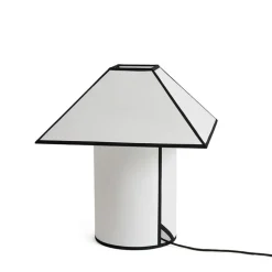 Ava Pyramid 450 bordslampa vit