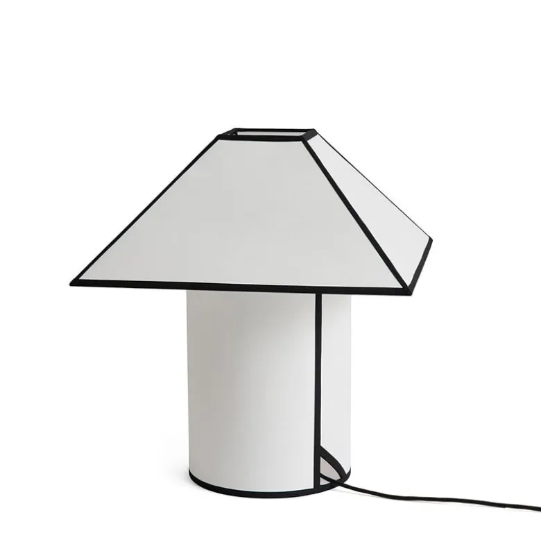 Ava Pyramid 450 bordslampa vit