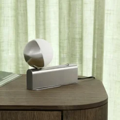 Balancer mini vägg/bordslampa stål