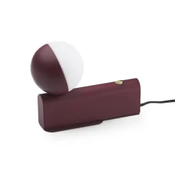 Balancer mini vägg/bordslampa körsbärs röd