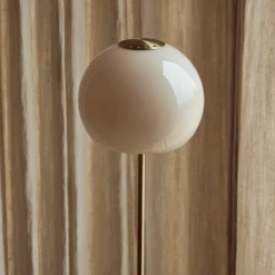 Ball glass Ø25 golvlampa sand grey