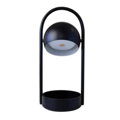 Ball portabel bordslampa black