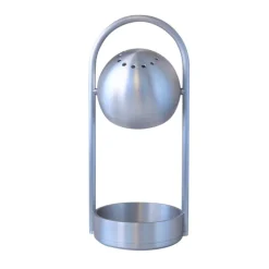 Ball portabel bordslampa brushed aluminium