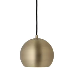 Ball Ø18 taklampa matt antique brass