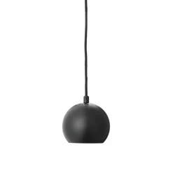 Ball Ø12 taklampa matt black