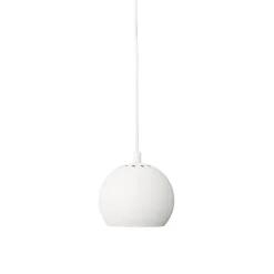 Ball Ø12 taklampa matt white