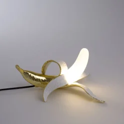 Banana Lamp bordslampa Dewey guld