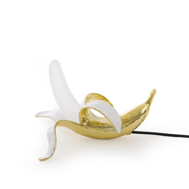 Banana Lamp bordslampa Dewey guld
