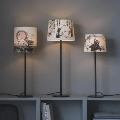Base lampfot svart