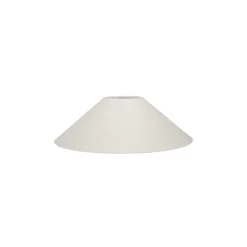 Basic flat 30 lampskärm vit