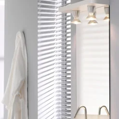 Basic taklampa/vägglampa vit IP20 rak sockel