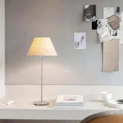 Basic wide 25 lampskärm natur