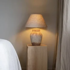 Basic wide 30 lampskärm natur
