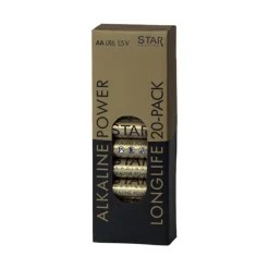 Batteri AA power alkaline 20-pack