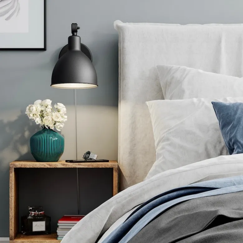 Bazar mini Vägglampa sandsvart