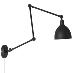 Bazar Vägglampa sandsvart