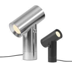 Beam 45 bordslampa polerad aluminium