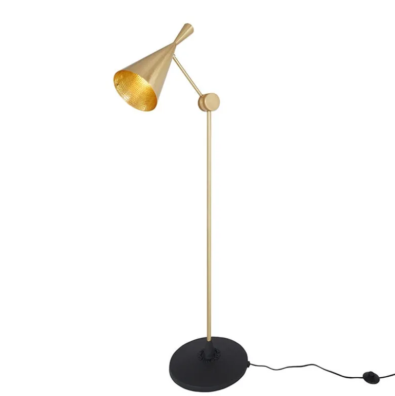 Beat golvlampa mässing