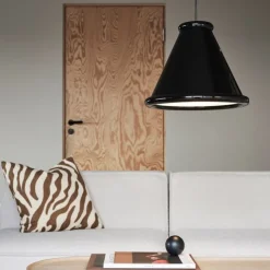 Belle Ø36 taklampa glossy black