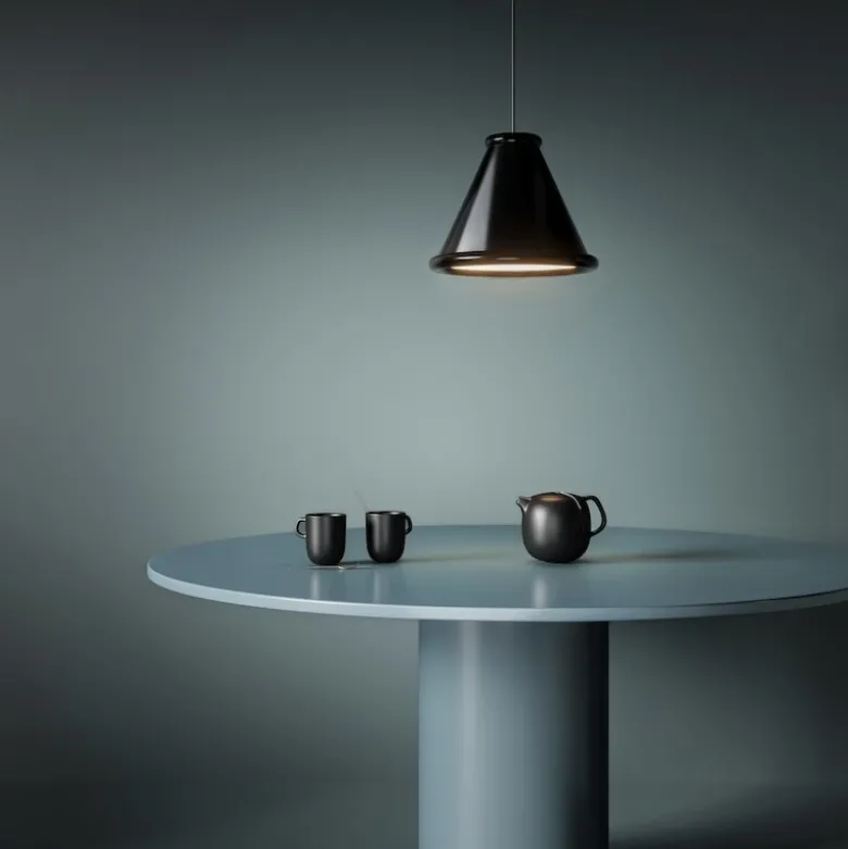 Belle Ø36 taklampa glossy black
