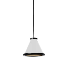 Belle Ø15 taklampa glossy white/glossy black