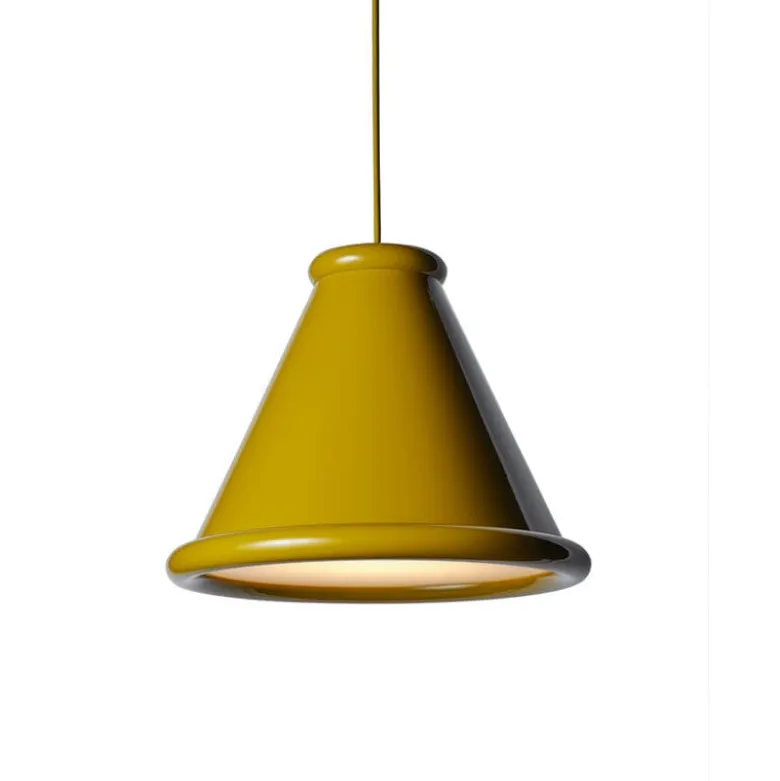 Belle Ø36 taklampa honey yellow