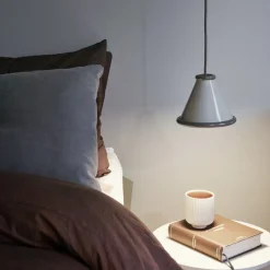 Belle Ø15 taklampa pepple grey/moss grey