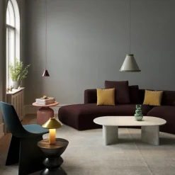 Belle Ø36 taklampa pepple grey/moss grey