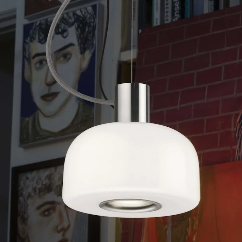 Bellhop Glass S1 taklampa bright aluminium